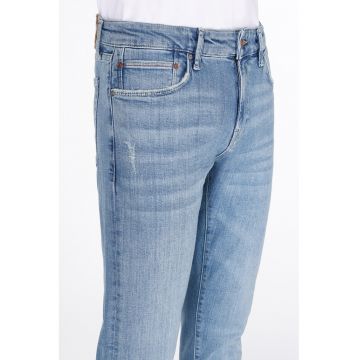 Blugi slim fit din denim
