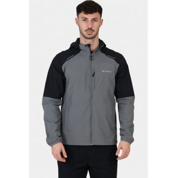 Jacheta cu buzunare laterale si gluga - pentru trekking
