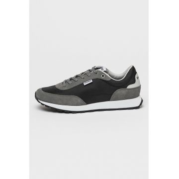 Pantofi sport cu garnituri de piele intoarsa Icelin
