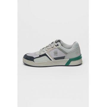 Pantofi sport cu insertii din piele intoarsa Carrick
