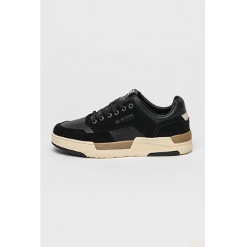 Pantofi sport cu insertii din piele intoarsa Rine
