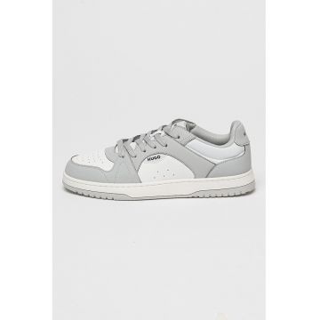 Pantofi sport de piele ecologica cu logo Hadrian