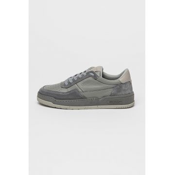 Pantofi sport din piele si piele intoarsa Lenney