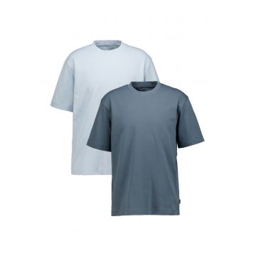 Set de tricouri lejere din amestec de bumbac organic- 2 Piese