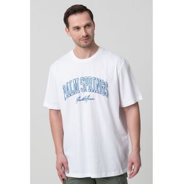 Tricou cu imprimeu text Detroit