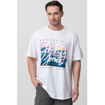 Tricou lejer cu imprimeu foto