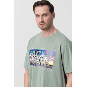Tricou lejer cu imprimeu foto