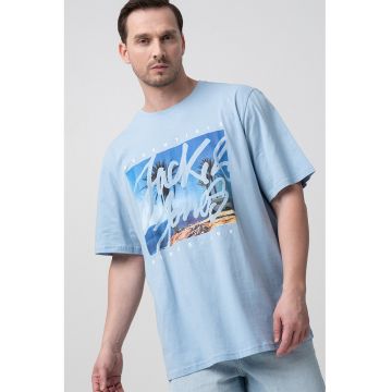 Tricou lejer cu imprimeu foto