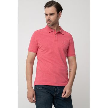 Tricou polo cu logo discret