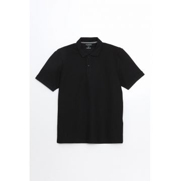 Tricou polo cu model uni