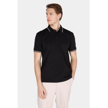 Tricou polo din material pique