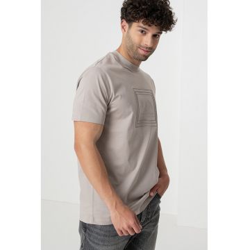 Tricou regular fit cu logo