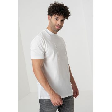 Tricou regular fit cu logo