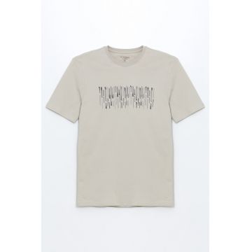 Tricou regular fit de bumbac