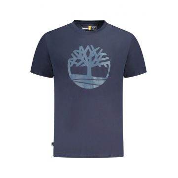 Tricou SS Tree barbati - cu imprimeu central - Regular fit - Bleumarin -