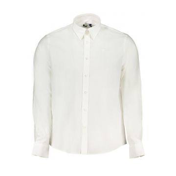 Camasa barbati -  96% bumbac - 4% elastan - Alb - 664306000