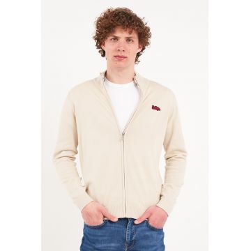 Cardigan cu fermoar