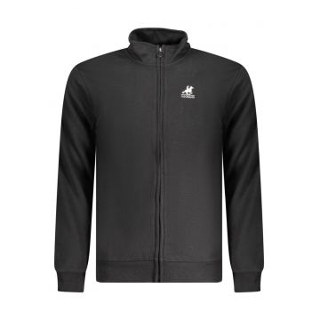 Hanorac barbati cu fermoar si logo brodat - regular fit - U.S. Grand POLO
