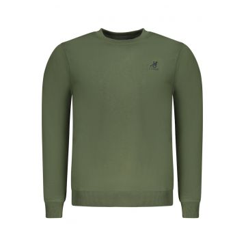 Hanorac simpla barbati cu logo brodat - regular fit - U.S. Grand POLO