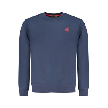 Hanorac simpla barbati cu logo brodat - regular fit - U.S. Grand POLO