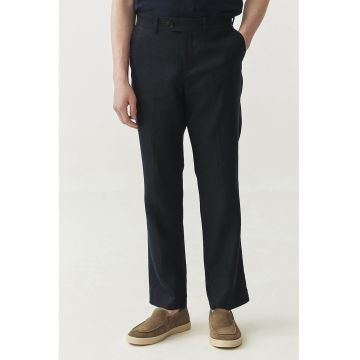 Pantaloni scurti de in cu talie medie