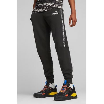 Pantaloni sport cu logo Tape Camo