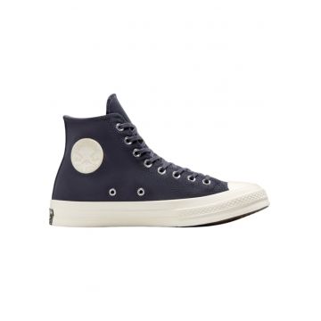 Pantofi sport  Chuck 70 Textured Hi 44744 - Mov inchis