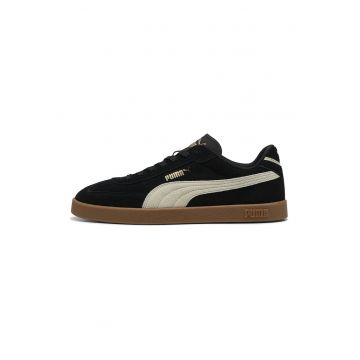 Pantofi sport de piele intoarsa cu logo