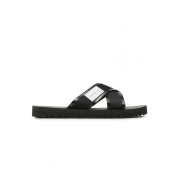 Papuci  pentru Barbati - Prefresato Crisscros Badge - YM0YM00641-BDS - Negru