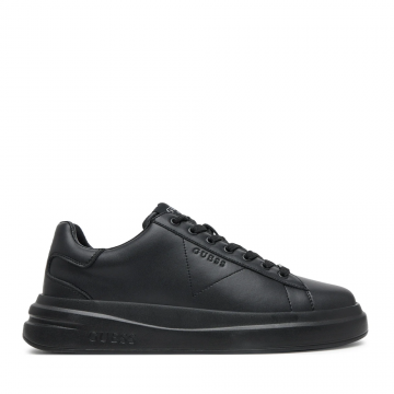 Sneakers bărbați Guess Elba negri din piele și sintetic 929BPFMJLBAN
