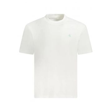Tricou barbati - cu imprimeu pe spate - Regular fit - Alb
