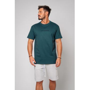 Tricou Barbati Heavy Oversized Green 13039
