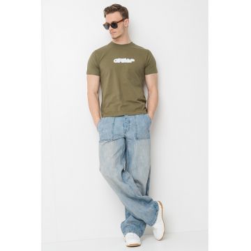 Tricou cu imprimeu pe spate