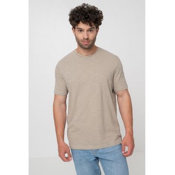 Tricou din amestec de bumbac organic si in