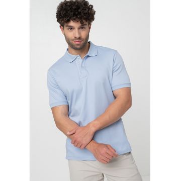 Tricou polo de bumbac organic