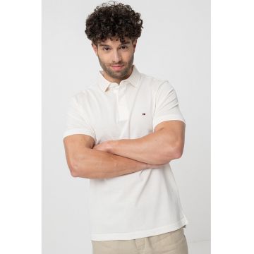 Tricou polo de bumbac pique