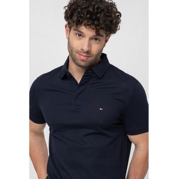 Tricou polo de bumbac pique