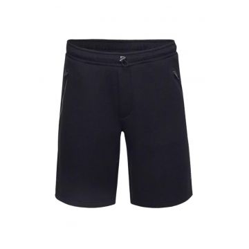 Pantaloni scurti barbati 3DPS59 PJUXZ 1200 -  Bumbac/Poliester - Negru