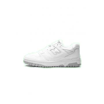 Pantofi sport  550 - alb/gri - design retro - confortabil