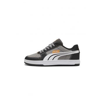 Pantofi sport de piele ecologica si material textil Caven