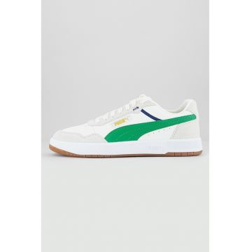Pantofi sport de piele intoarsa si piele ecologica Court Ultra