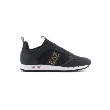 Pantofi sport  pentru Barbati - black white carbon - X8X185-XR175-U003 - Negru