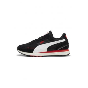 Pantofi sport unisex cu detalii de piele intoarsa Road Rider