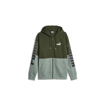 Bluza cu Fermoar  POWER Full Zip Hoodie-675911-31