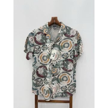 Camasa barbati PREMIUM   maneca scusta  cu imprimeu 13174