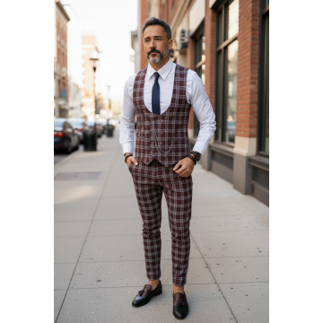 Compleu barbati  Vesta + Pantaloni 13186  37-2.3