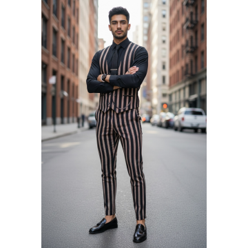 Compleu barbati  Vesta + Pantaloni B4061 129-2