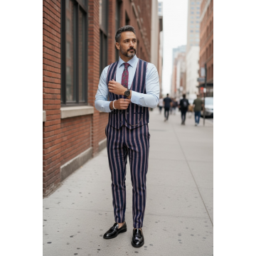 Compleu barbati  Vesta + Pantaloni B5519  47-4* Z3-1