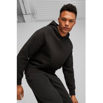 Hanorac din amestec de bumbac cu maneci raglan