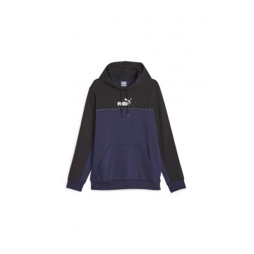 Hanorac  pentru Barbati - ess block x tape hoodie - 673342-06 - S INTL - Albastru